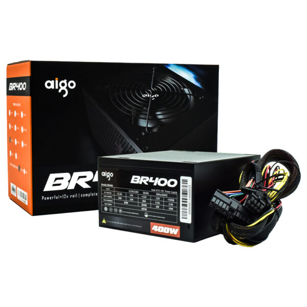 Fonte de Alimentacao Aigo BR400 Real 400W ATX / Nao Modular