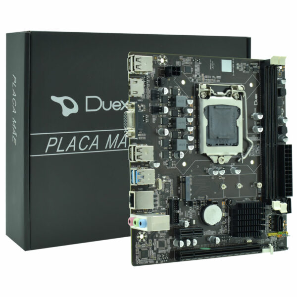 Placa Mae Duex DX B75ZG M2 Socket LGA 1155 / VGA / DDR3