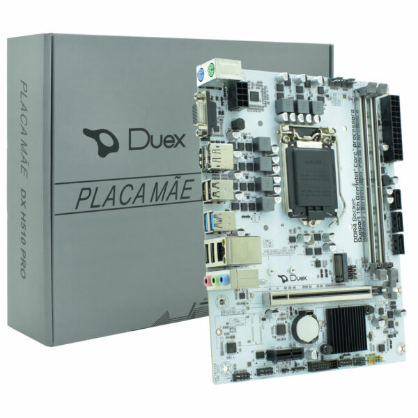 Placa Mae Duex DX H510 Pro Socket LGA 1200 / VGA / DDR4
