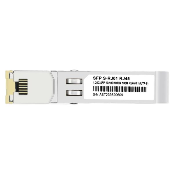 Modulo Minigbic Mikrotik SFP S-RJ01 RJ-45 - S10/100/1000M Cooper OEM