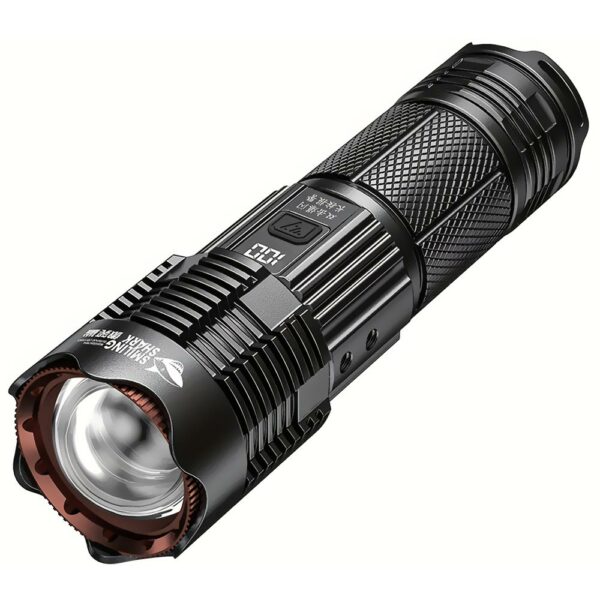 Lanterna Smiling Shark SD-7101 3.7V / IP55 - Preto