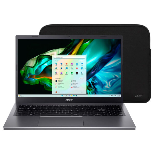 Notebook Acer Aspire 5 15 A515-58PT-59VW Intel Core i5 13420H Tela Touch 15.6" / 8GB de RAM / 512GB SSD - Steel Cinza (Ingles)