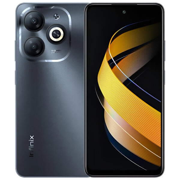 Celular Infinix Smart 8 X6525 4GB de RAM / 128GB / Tela 6.6" / Dual Sim LTE - Timber Preto