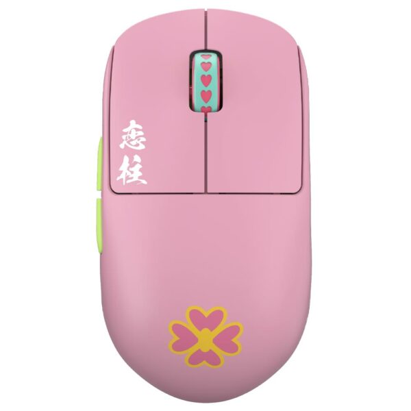 Mouse Gamer Pulsar X2H Kanroji Mitsuri Mini Size1 Wireless - Rosa (PX2H1MT)
