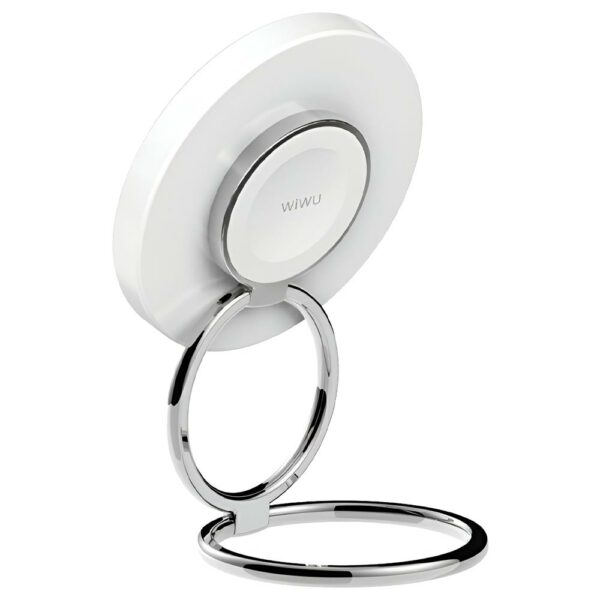 Carregador Magnetico Wiwu WI-W027 Magnetic Wireless / 15W - Branco (3 em 1)