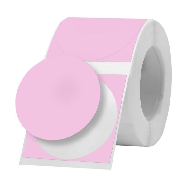 Etiqueta Niimbot T51x51-140 - Round Rosa