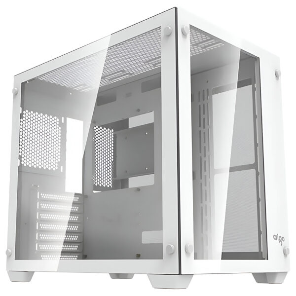 Gabinete Gamer Aigo C285M Micro ATX - Branco