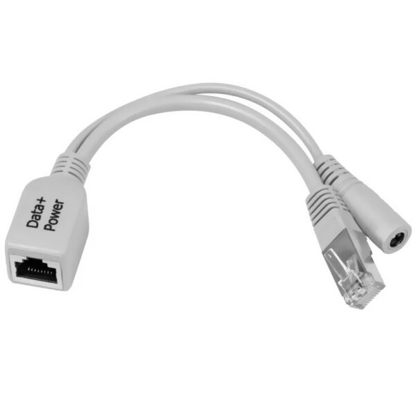 Cabo Adaptador Mikrotik Rbpoe Injector Poe Pasivo RJ45 / 10-28V - 10/100Mbps