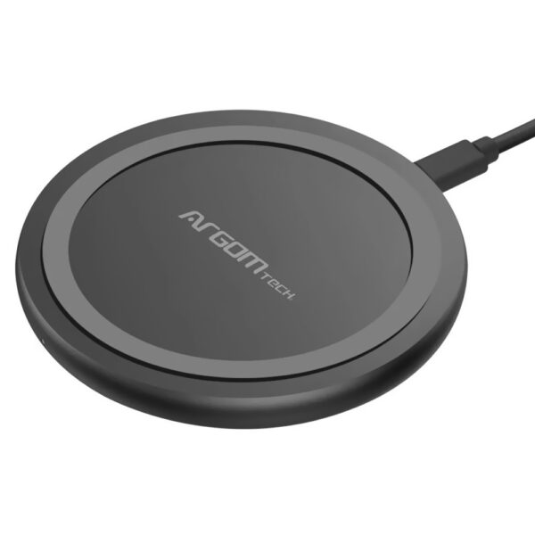 Carregador Magnetico ArgomTech ARG-AC-0130BK / 10W - Preto