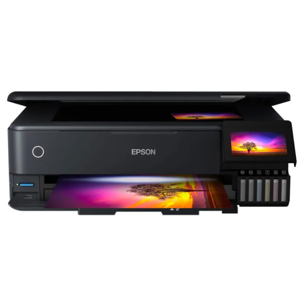 Impressora Fotografica Multifuncional Epson L8180 EcoTank Wifi / 110V - Preto