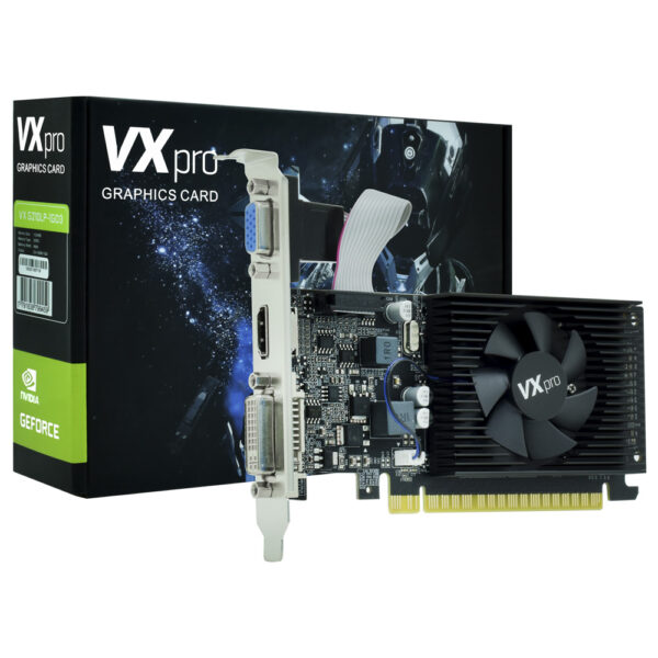 Placa de Video Duex VX Pro 1GB GeForce G210 DDR3 - VX G210LP-1GD3