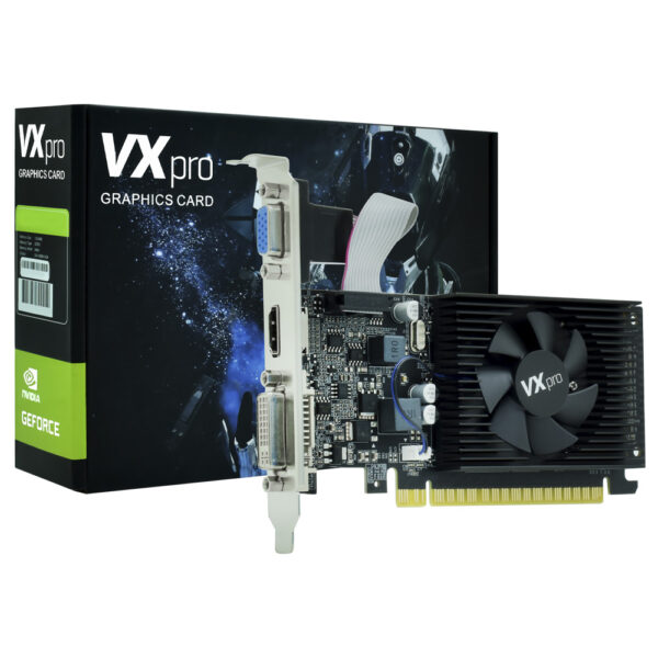 Placa de Video Duex VX Pro 2GB GeForce GT610 DDR3 - VX GT610LP-2GD3