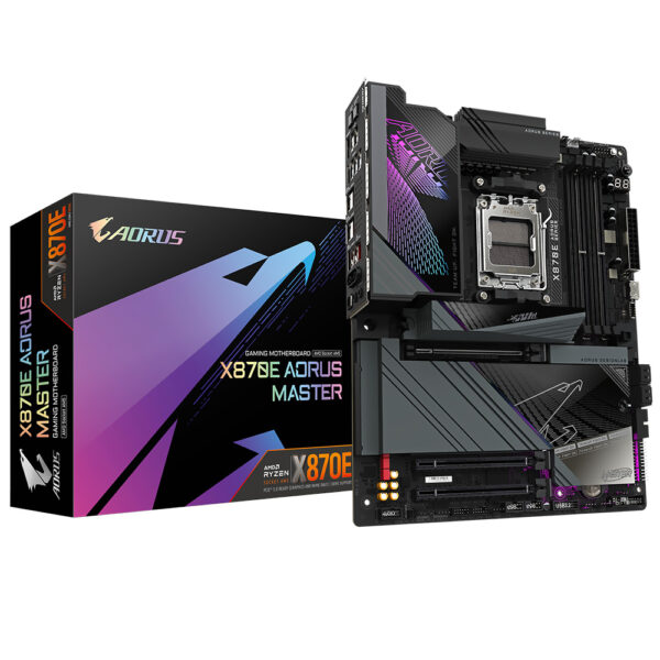 Placa Mae Gigabyte X870E AORUS Master Socket AM5 / DDR5