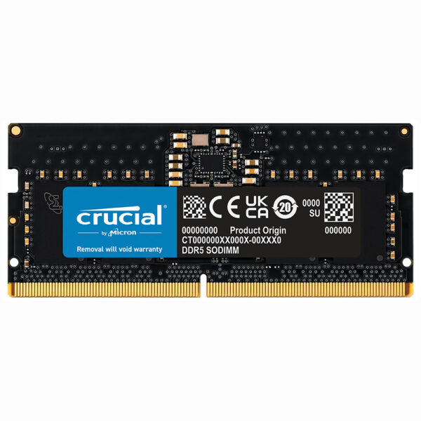 Memoria RAM para Notebook Crucial DDR5 8GB 5600MHz - CT8G56C46S5