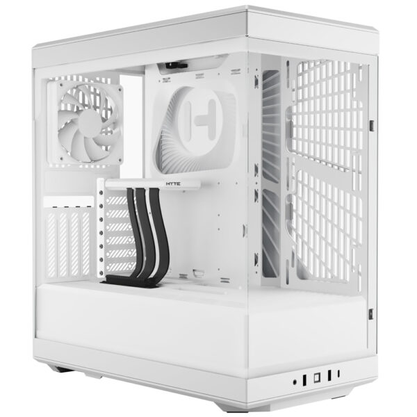 Gabinete Gamer HYTE Y40 Snow ATX / 2 Cooler - Branco (CS-HYTE-Y40-WW)