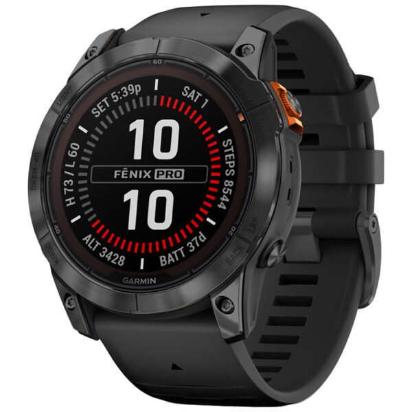 Relogio Garmin Fenix 7X Pro Solar - Preto (010-02778-01)