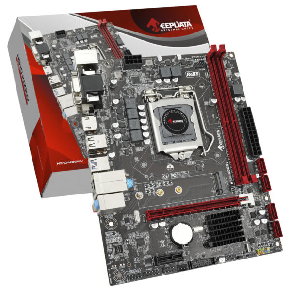 Placa Mae Keepdata H310-KDGNV Socket LGA 1151 / VGA / DDR4