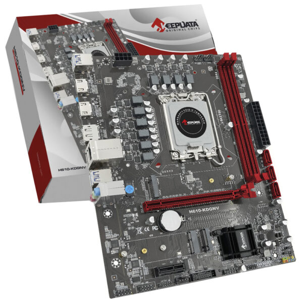 Placa Mae Keepdata H610-KDGNV Socket LGA 1700 / DDR4
