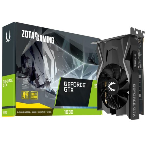 Placa de Video Zotac Gaming 4GB GeForce GTX1630 GDDR6 - ZT-T16300F-10L