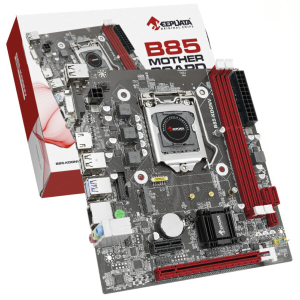 Placa Mae Keepdata B85-KDGNV Socket LGA 1150 / VGA / DDR3