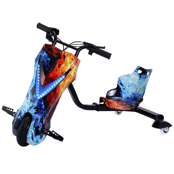 TRICICLO ELETRICO FOSTON GT4000 8.5" BT/SPEAKER/LED GELO FOGO