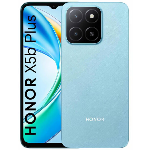 Celular Honor X5B Plus GFY-LX3 4GB de RAM / 256GB / Tela 6.56" / Dual Sim LTE - Ocean Azul