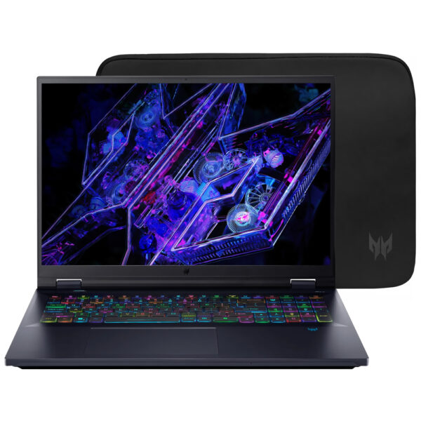 Notebook Gamer Acer Predator Helios 18 PH18-72-924C Intel Core i9 14900HX Tela WQXGA 18" / 32GB de RAM / 1TB SSD / GeForce RTX4090 16GB - Abyssal Preto (Ingles)
