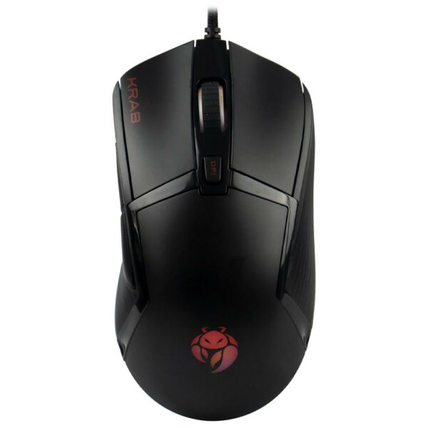 Mouse Gamer Quanta KRAB KBGMR50 Chimera USB / RGB - Preto