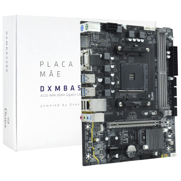 Placa Mae Duex DXMBA520G Socket AM4 / VGA / DDR4