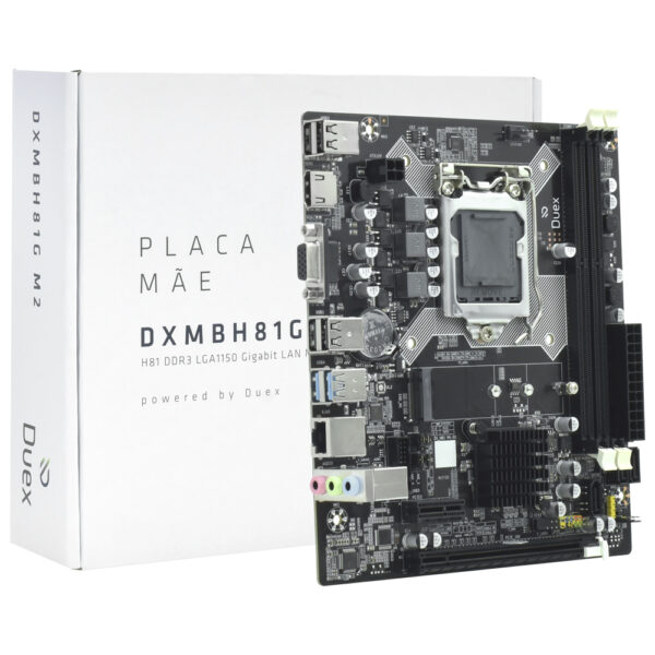 Placa Mae Duex DXMBH81G M2 Socket LGA 1150 / VGA / DDR3