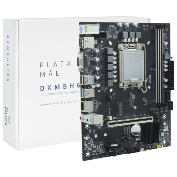 Placa Mae Duex DXMBH610G Socket LGA 1700 / VGA / DDR4