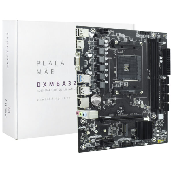 Placa Mae Duex DXMBA320G Socket AM4 / VGA / DDR4