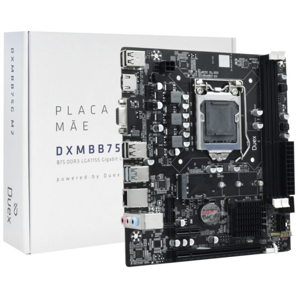 Placa Mae Duex DXMBB75G M2 Socket LGA 1155 / DDR3