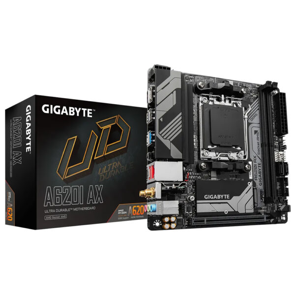 Placa Mae Gigabyte A620I AX Socket AM5 / DDR5