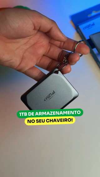 SSD Externo Crucial 2TB Portátil X9 Pro